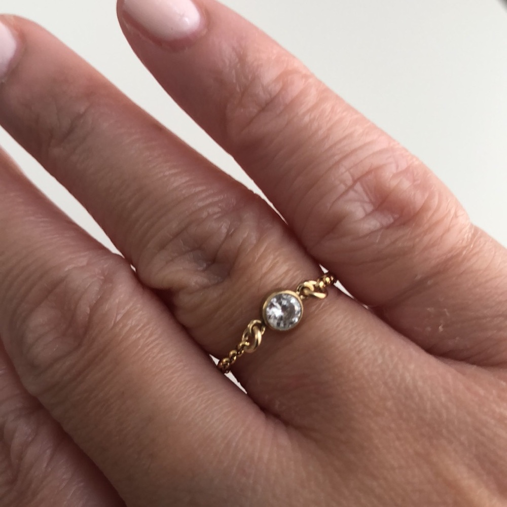Chain Ring - gold